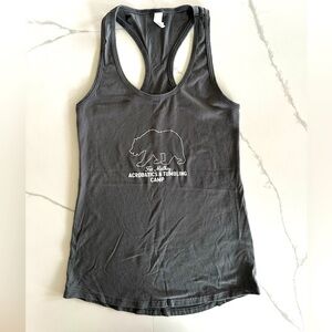 Baylor Fee Mulkey Acro & Tumbling camp fitted tank top, adult extra small (XS)